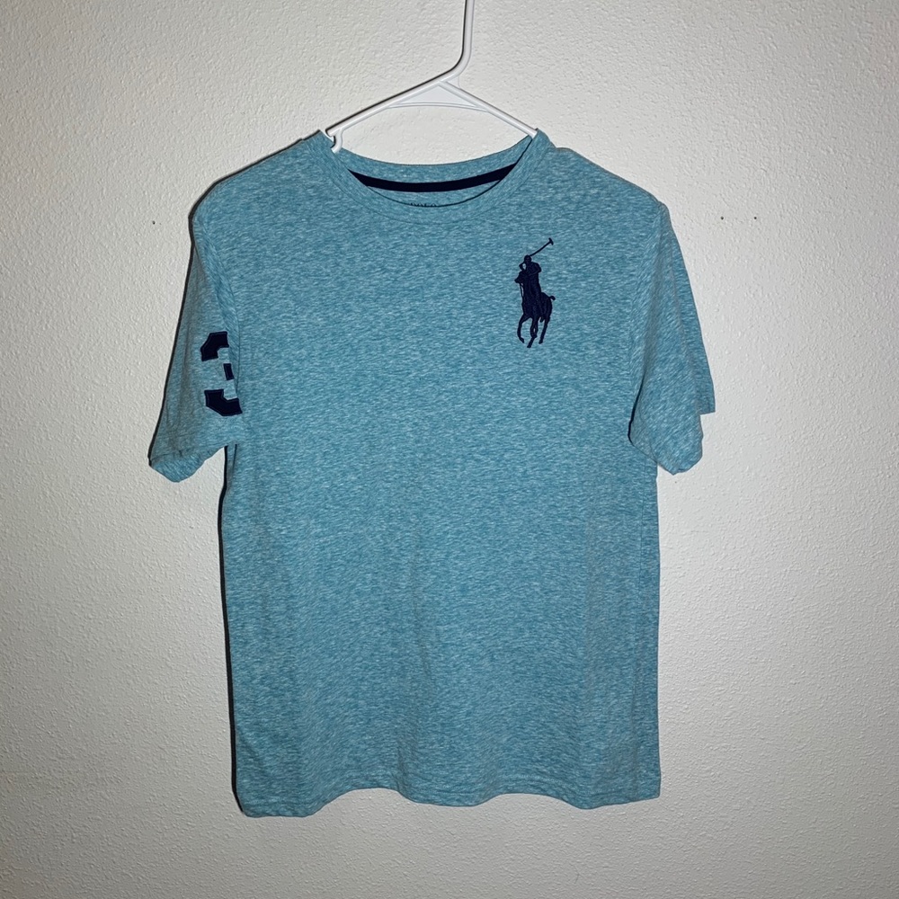 Ralph Lauren Teal Basic Tee